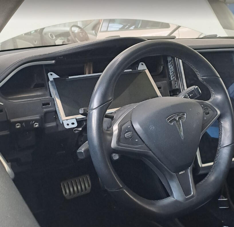 Tableau de bord d'une Tesla Model S